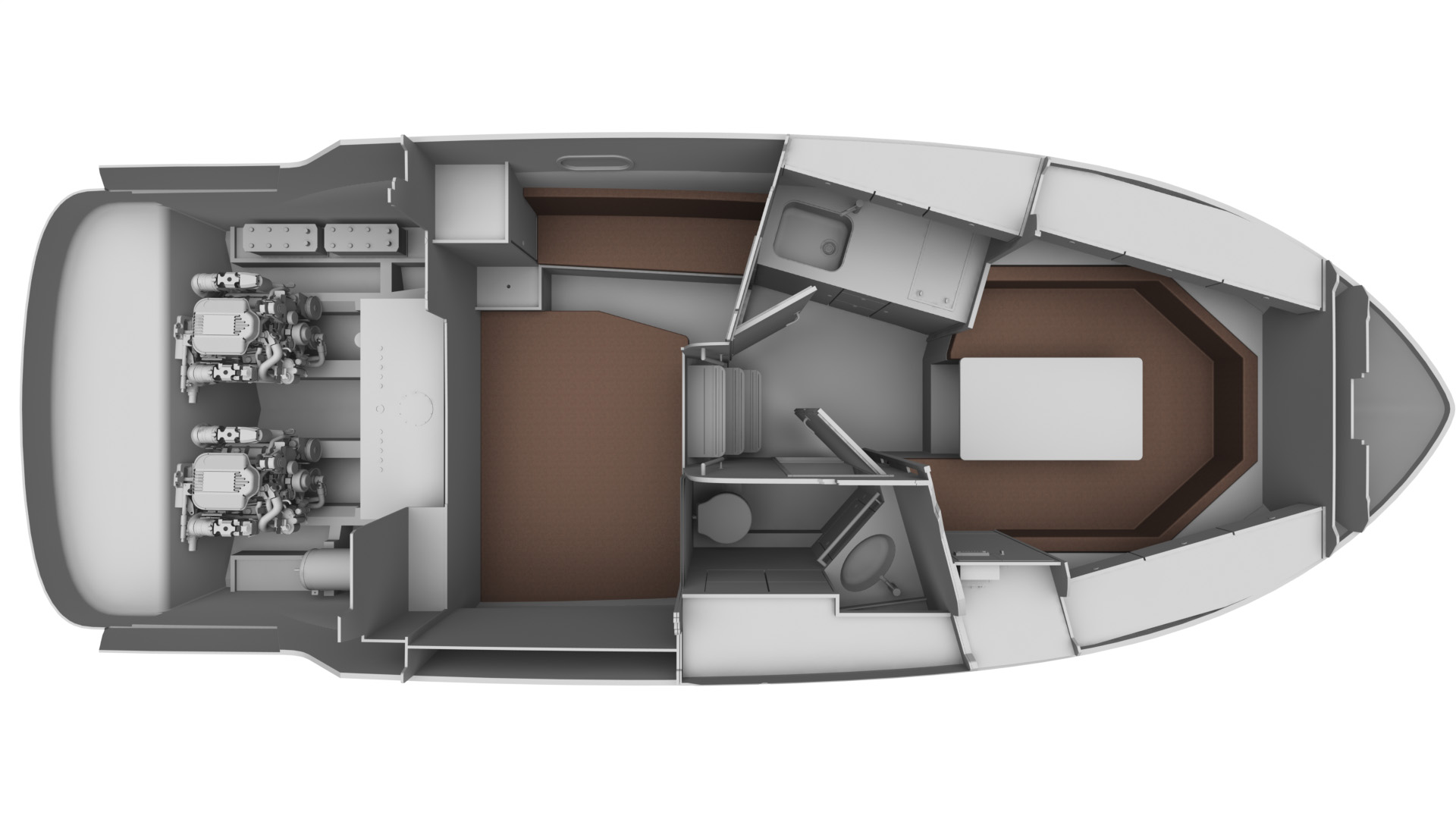 Bavaria S29 Grundriss