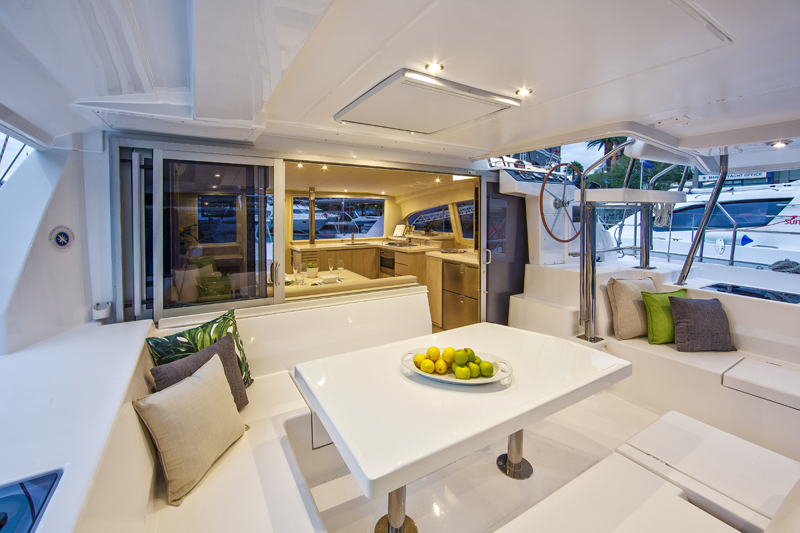 Moorings 4000 Innenansicht