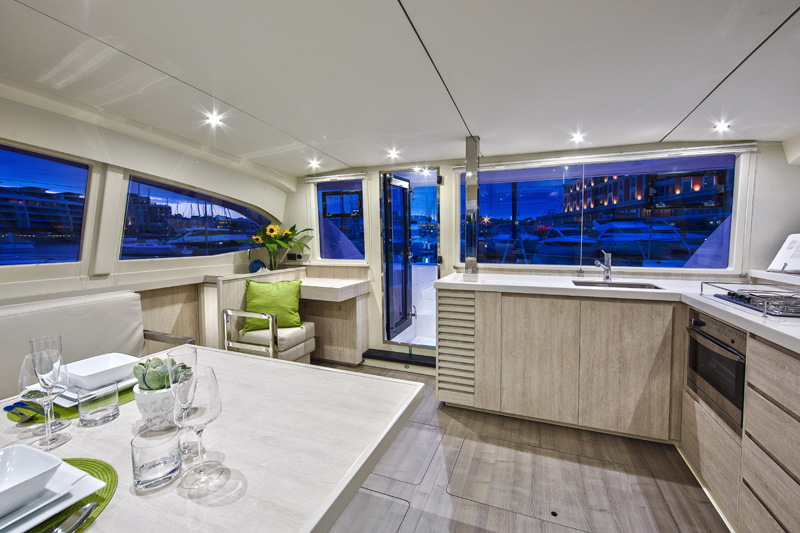 Moorings 4000 Innenansicht