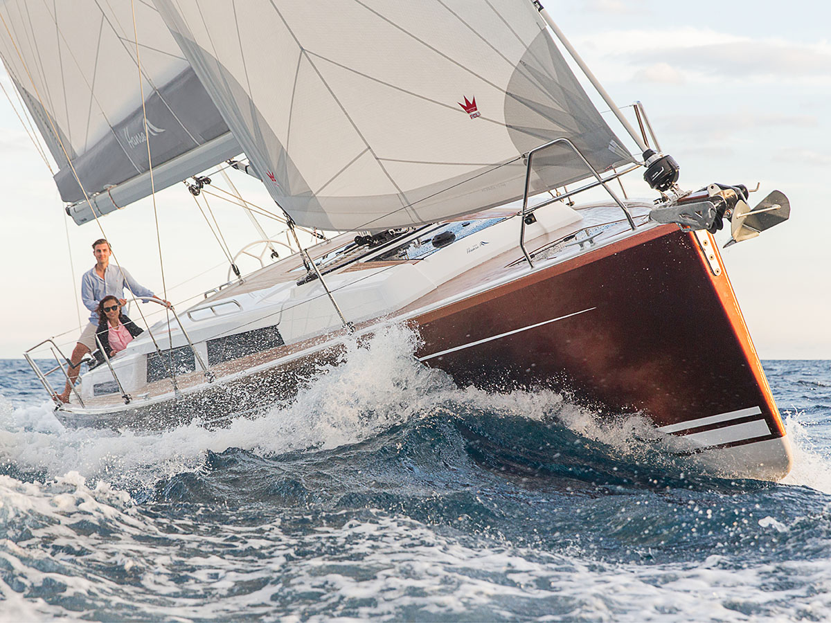 Hanse 388(3cab/2wc) Top Bild