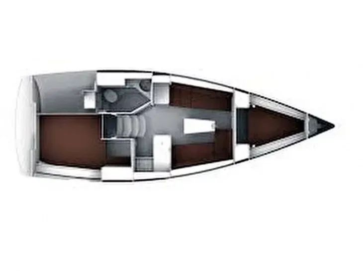 Bavaria Cruiser 34 Style Aston Grundriss