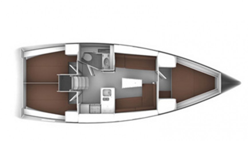 Bavaria Cruiser 39 Grundriss