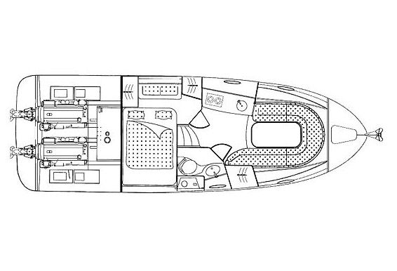 Bavaria 30 HT Grundriss