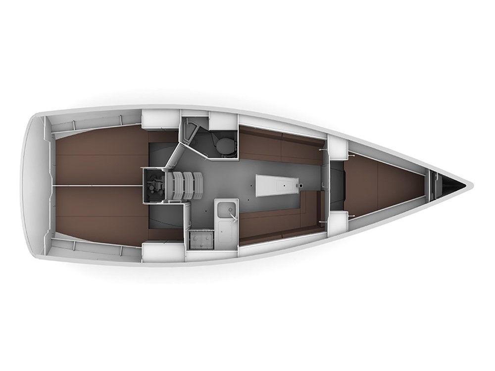 Bavaria Cruiser 34 Grundriss