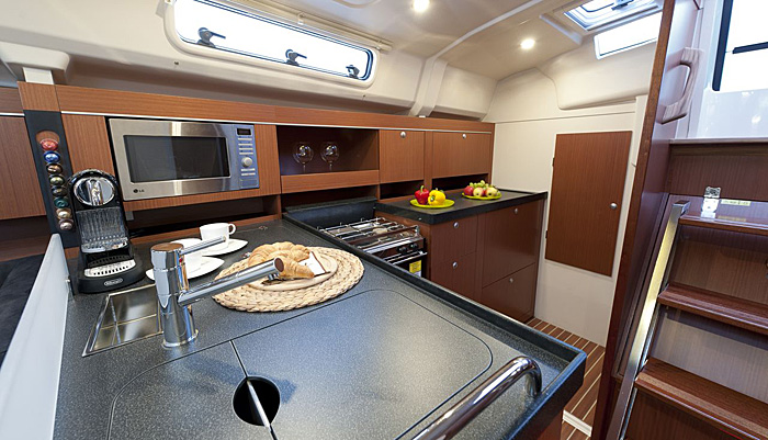Hanse 415 Innenansicht