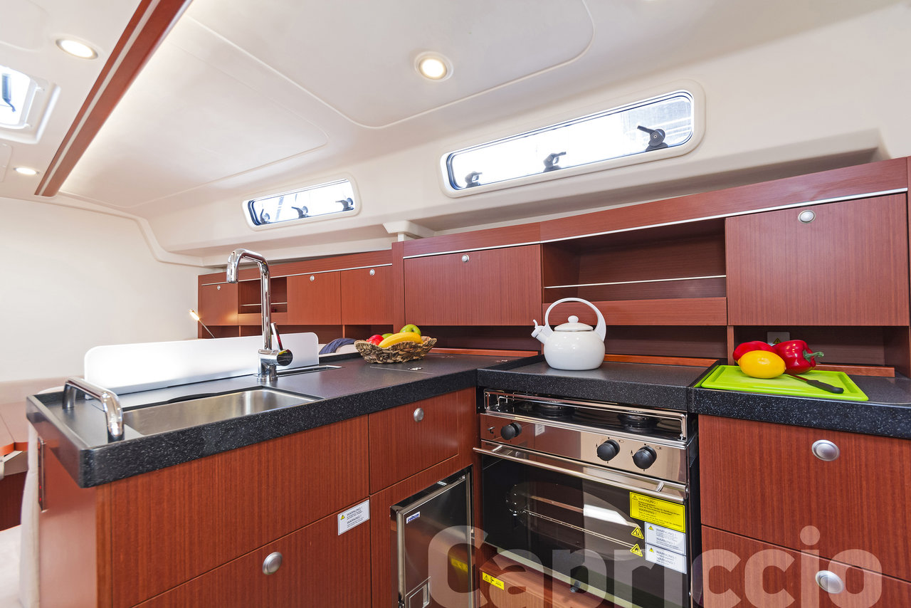 Hanse 385 Innenansicht