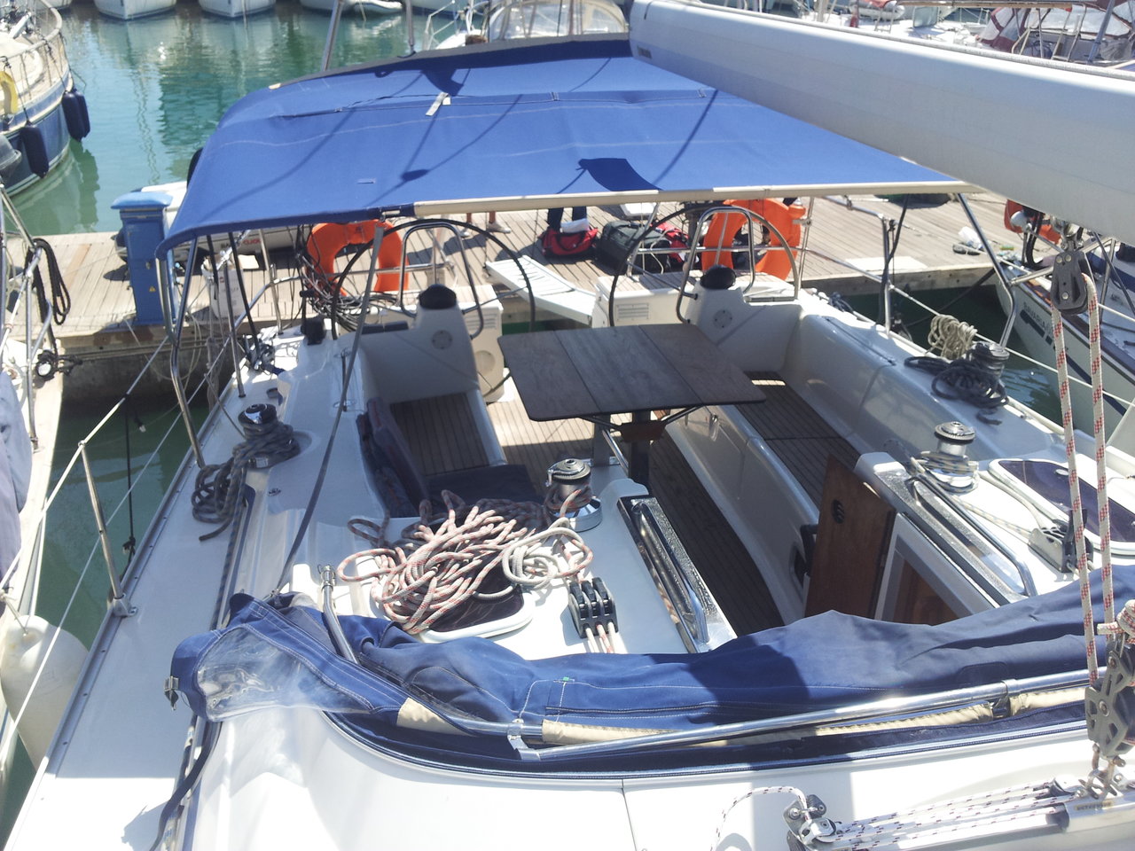Bavaria 43 Cruiser Innenansicht