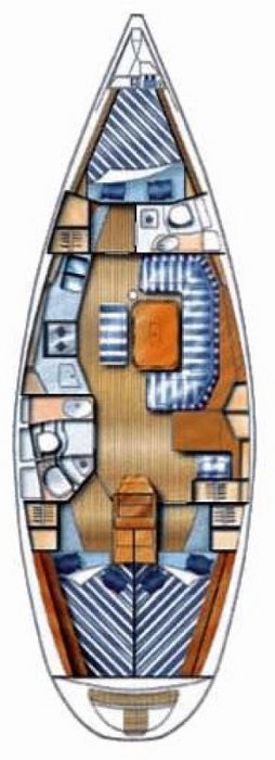 Elan 394 Impression Innenansicht