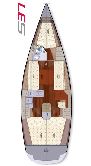 Salona 37 R Innenansicht