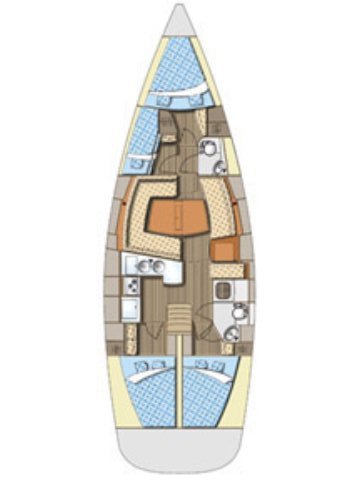Elan 434 Impression Grundriss