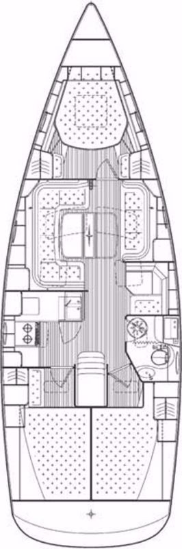 Bavaria 40 Vision Innenansicht