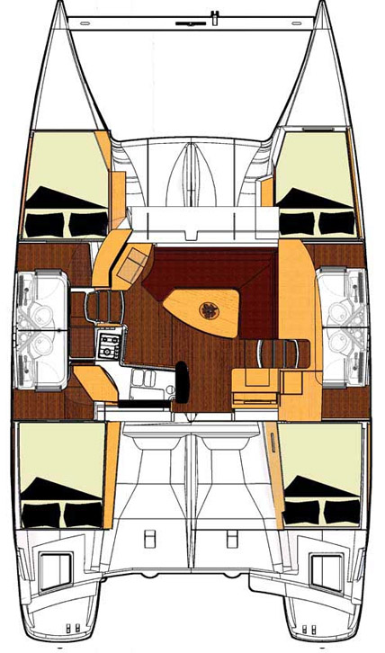 Lipari 41 Innenansicht