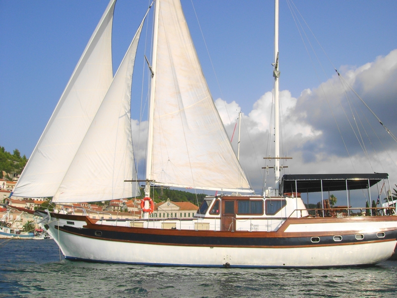 Gulet Hera Innenansicht