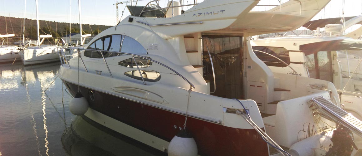 Azimut 39 Fly Innenansicht