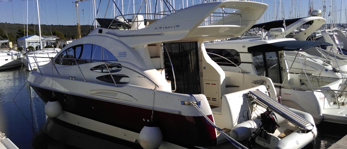 Azimut 39 Fly Innenansicht
