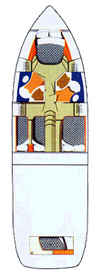 Fairline Phantom 50 Innenansicht