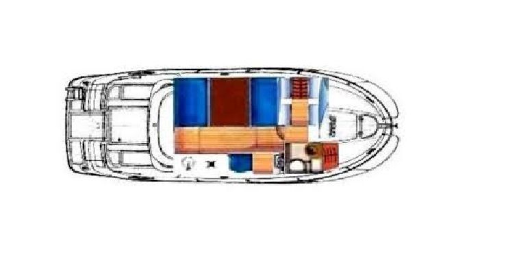 Quicksilver 750 Weekend Grundriss