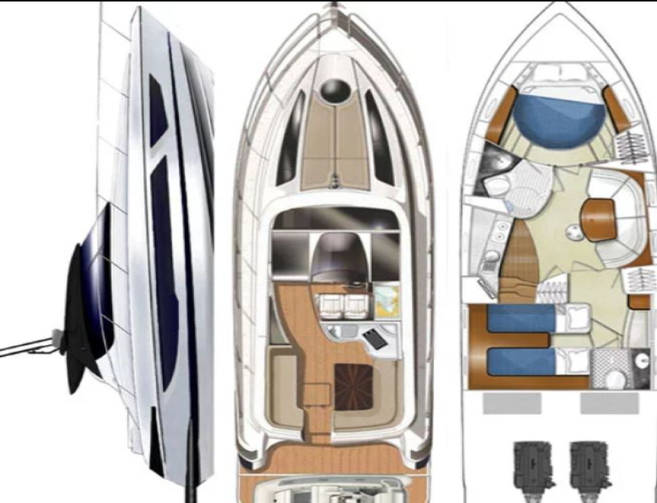 Focus Power 44 Hard Top - 2 cab. Grundriss