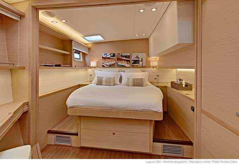 Lagoon 560 Innenansicht