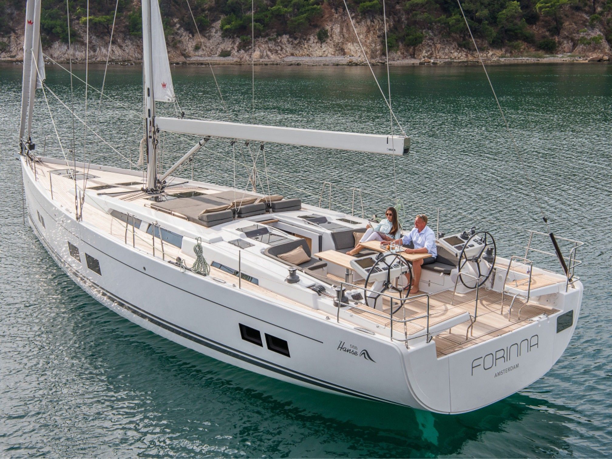 Hanse 588 (4+1cab/4wc) Top Bild