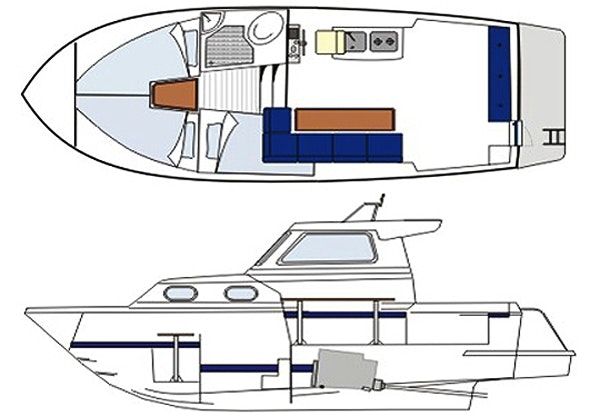 Damor 800 Grundriss