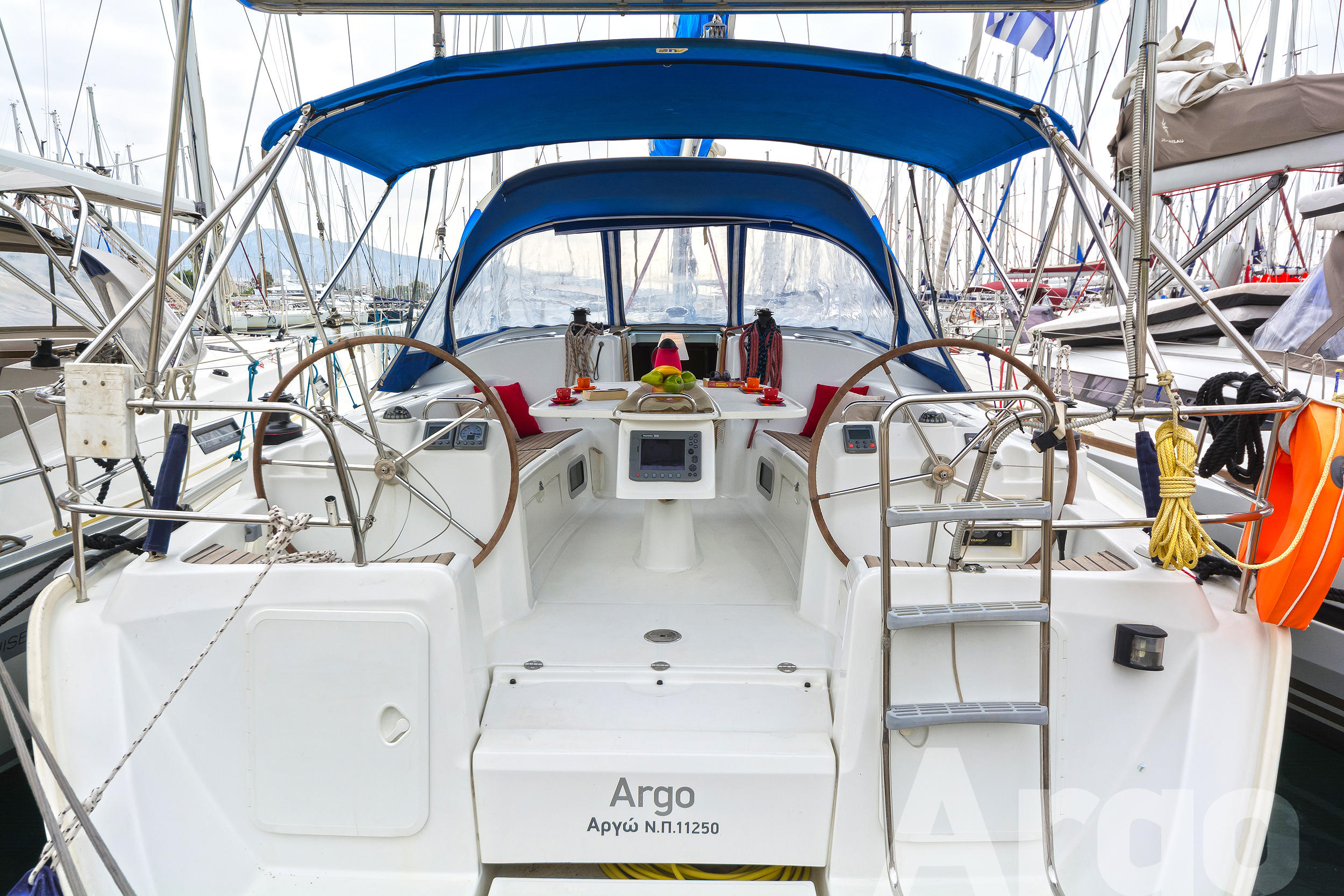 Cyclades 43.4 Innenansicht