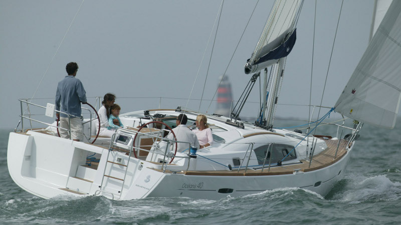 Oceanis 40 Innenansicht
