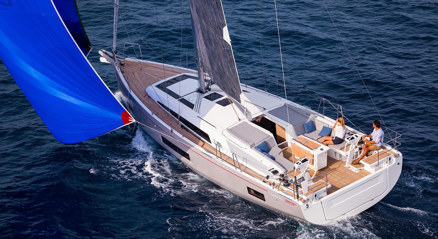Oceanis 46.1 (4 Kabinen, 4 B&auml;der) Top Bild