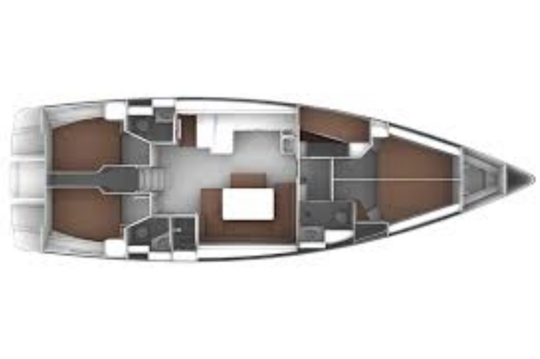 Bavaria Cruiser 51 Adria Star Grundriss