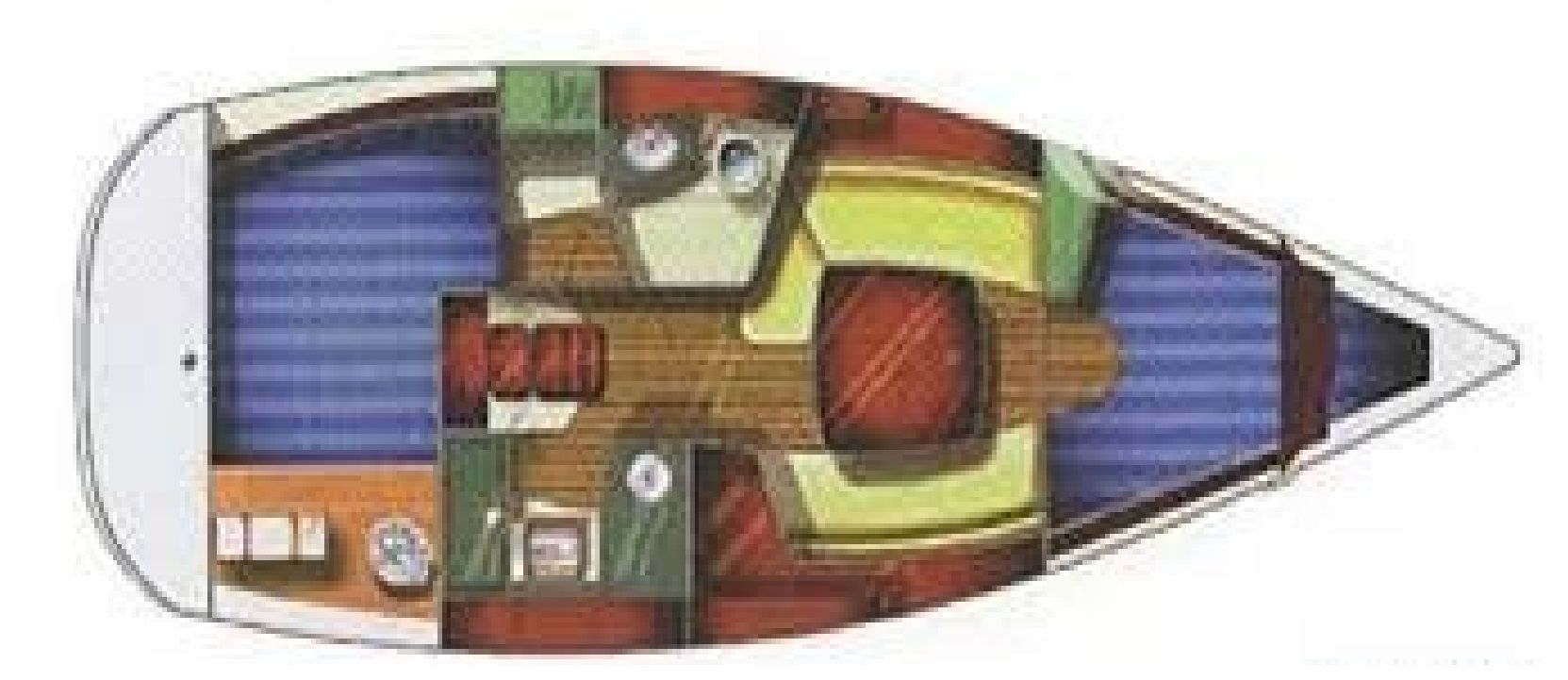 Sun Odyssey 32.2 Grundriss