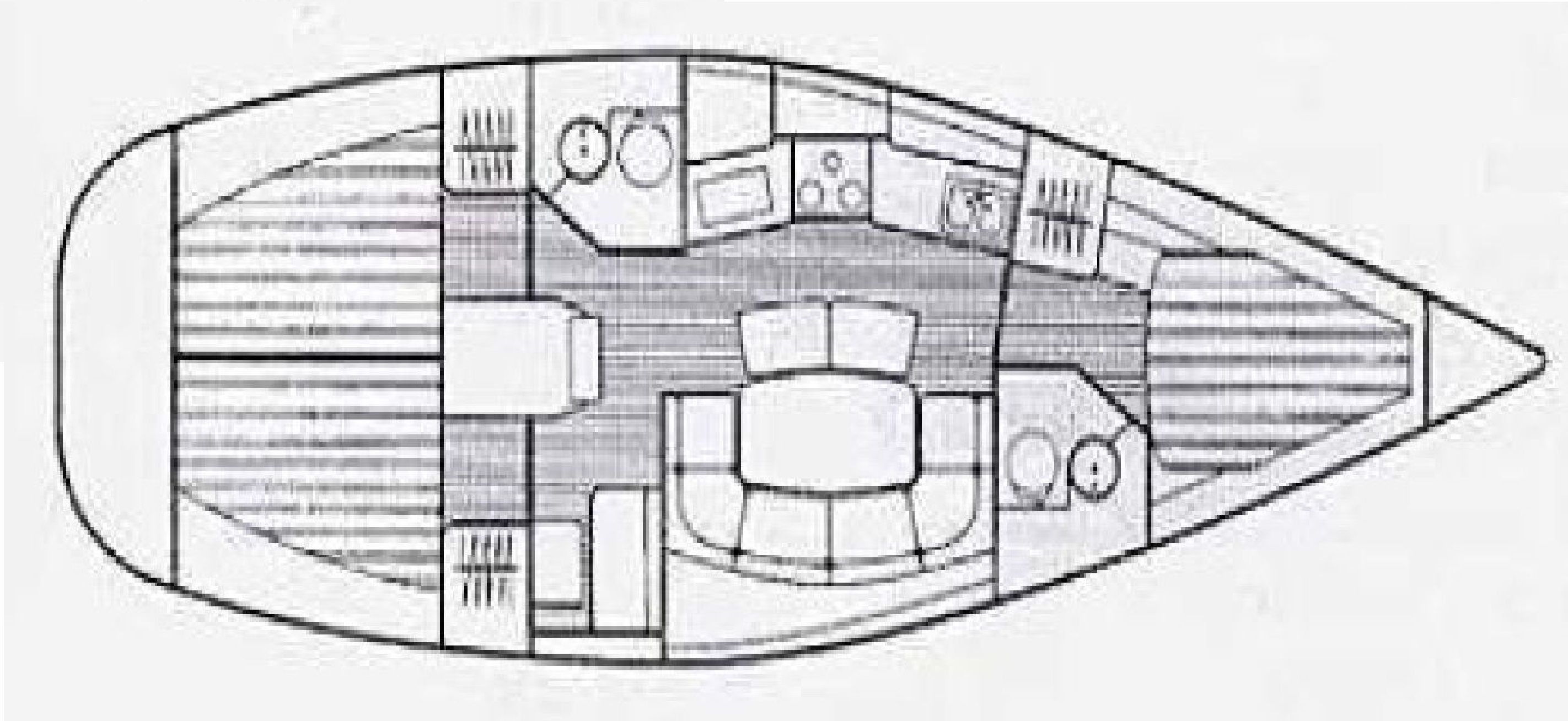Sun Odyssey 37.1 Grundriss