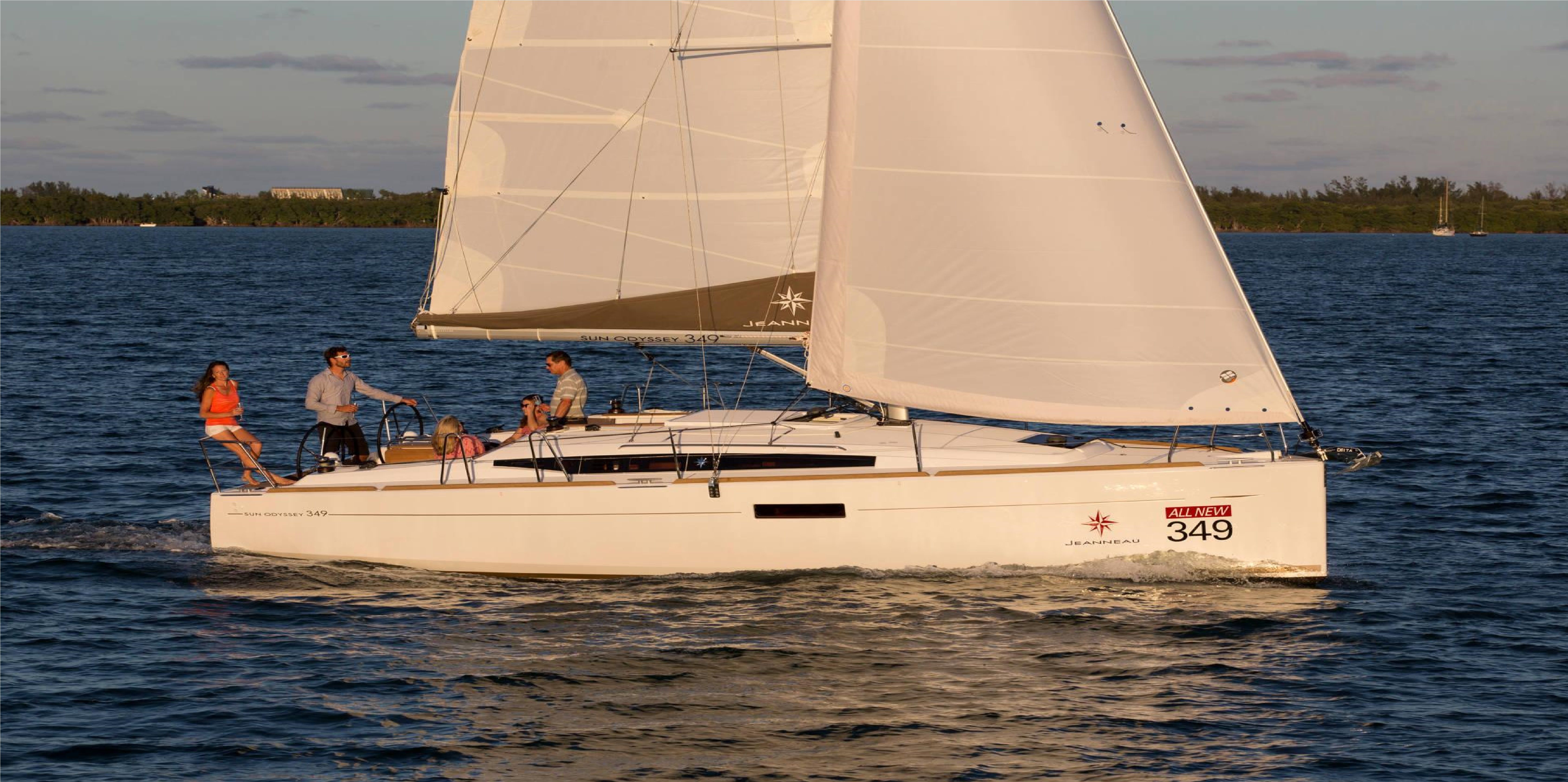 Sun Odyssey 349 (2 cab) Top Bild