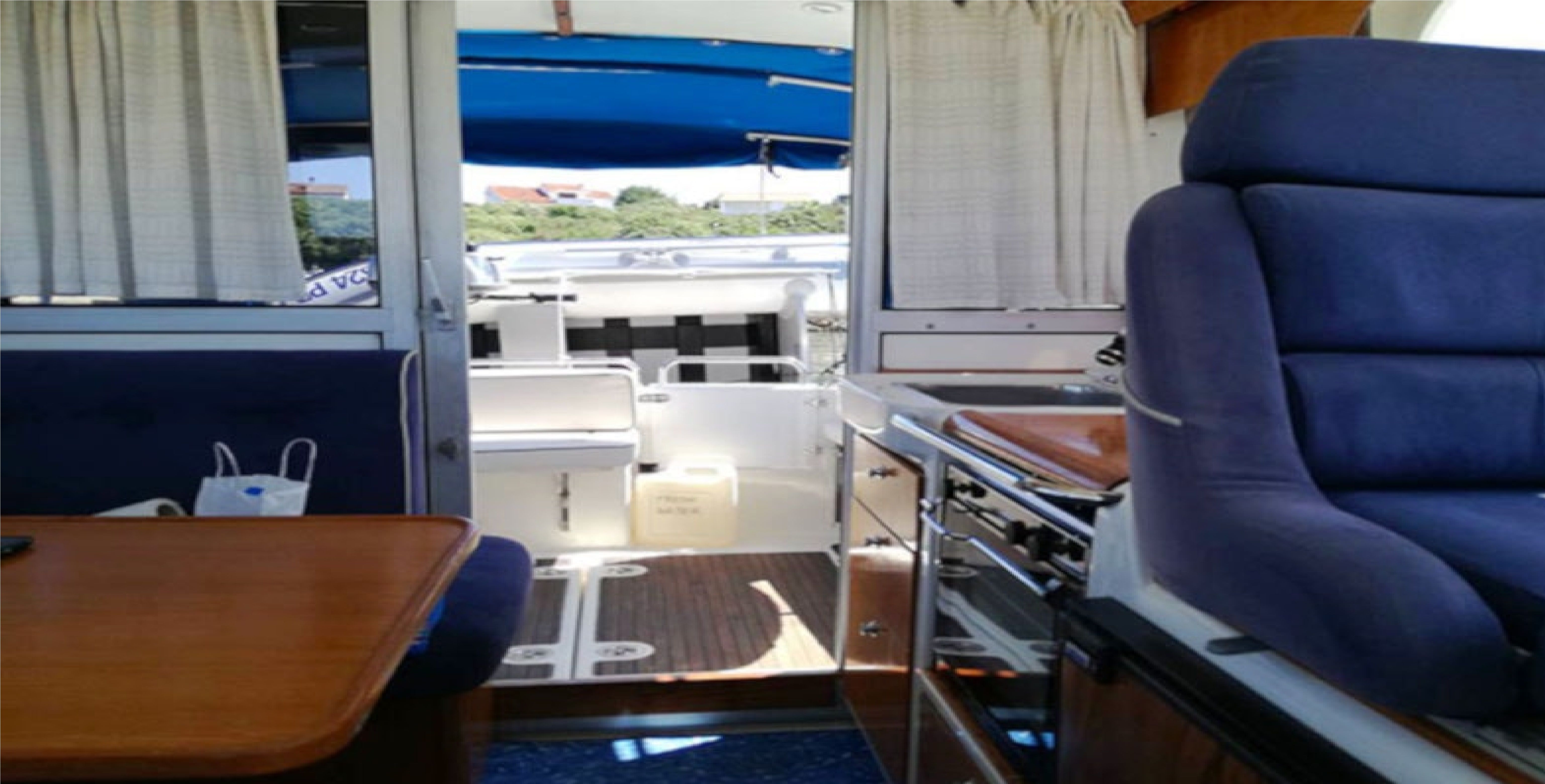 Nimbus 280 Coupe Innenansicht