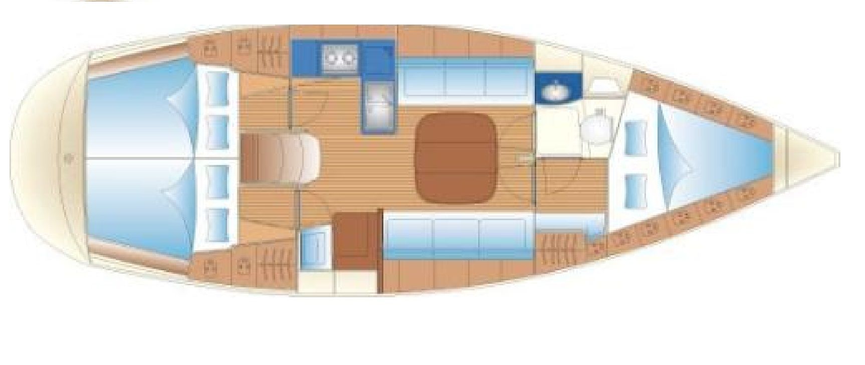 Bavaria 36 Cruiser Grundriss