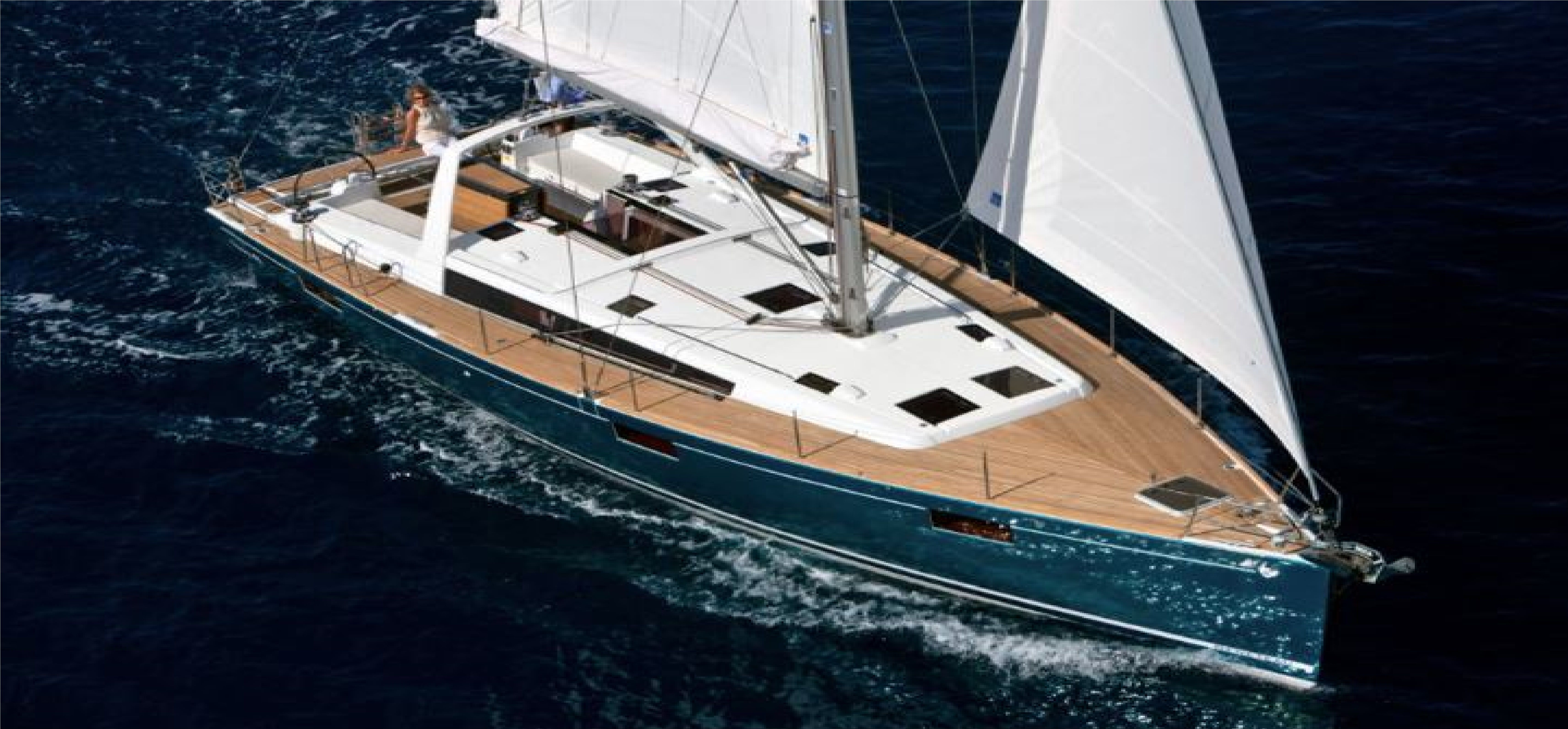 Oceanis 48 - 5Cab Nabucco: Aft cabin #2 (Cabin charter - 2 pax) Fully Crewed, ALL EXPENSES
