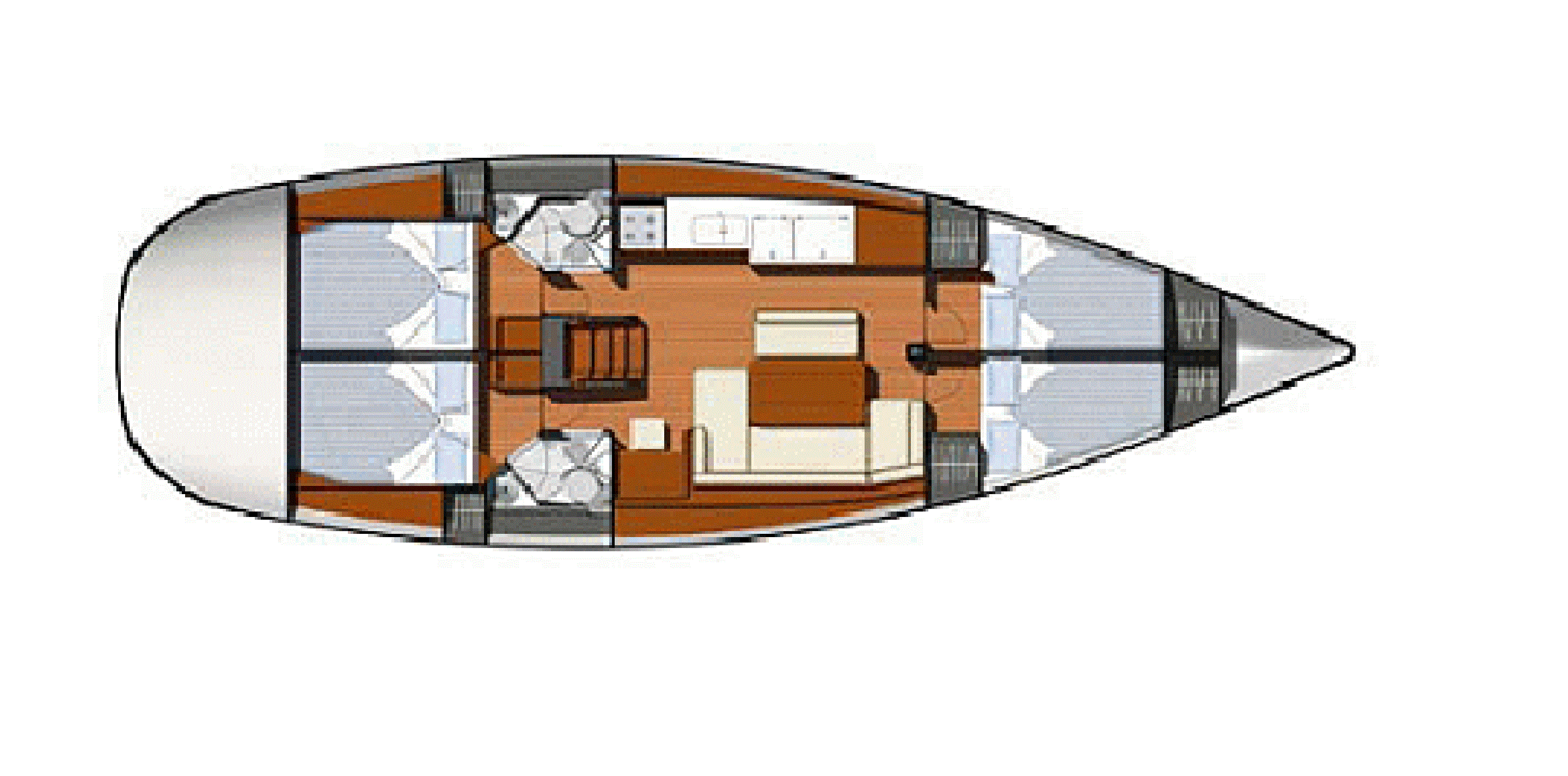 Sun Odyssey 44 Grundriss