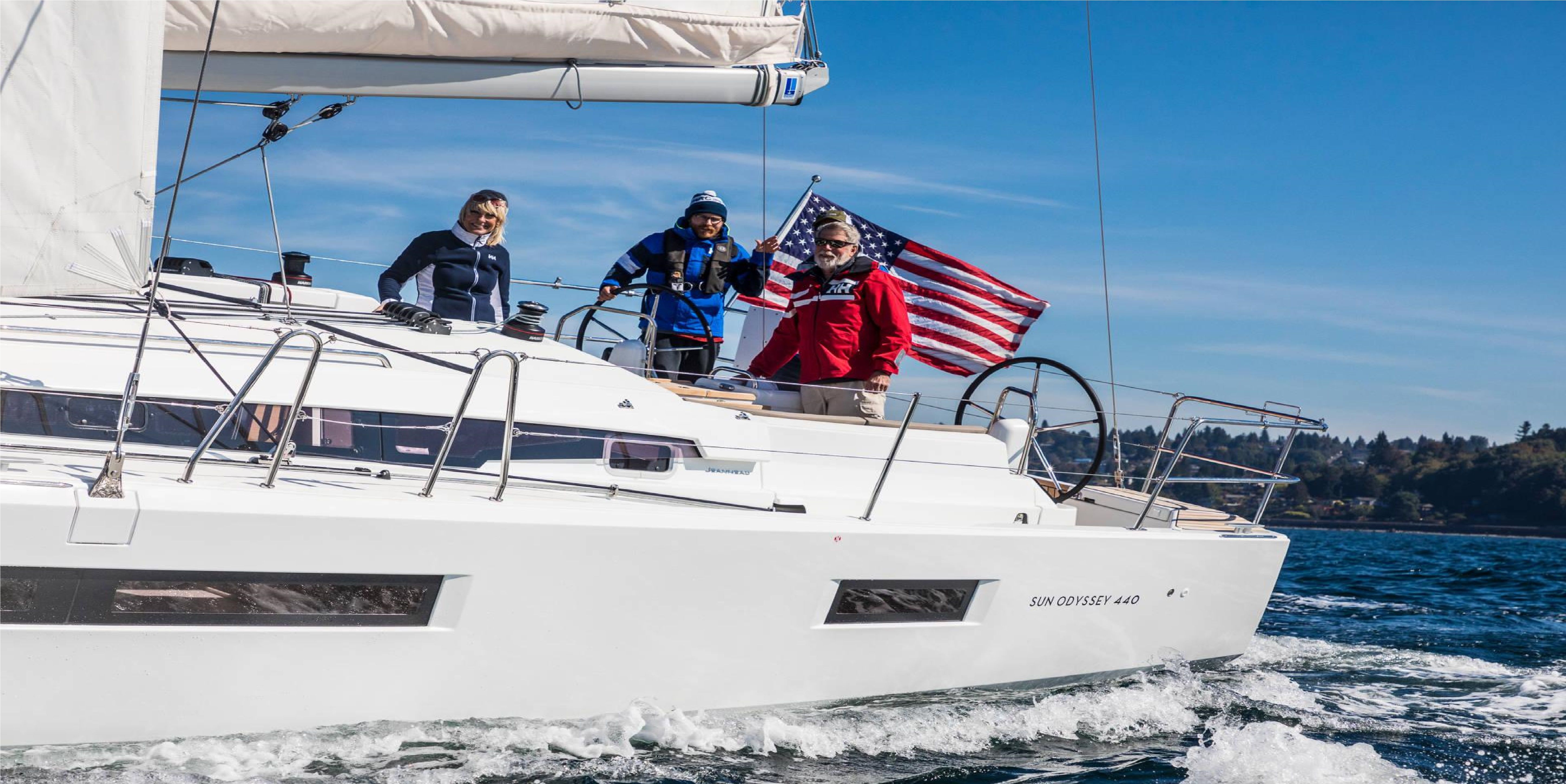 Sun Odyssey 440 (2cab/2wc) Top Bild