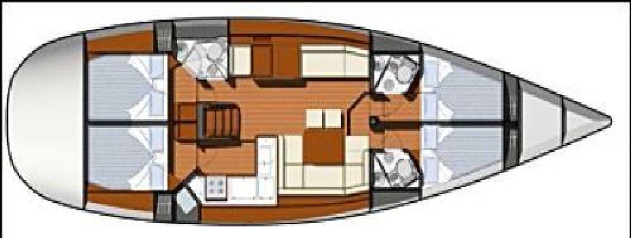 Sun Odyssey 50 DS Grundriss
