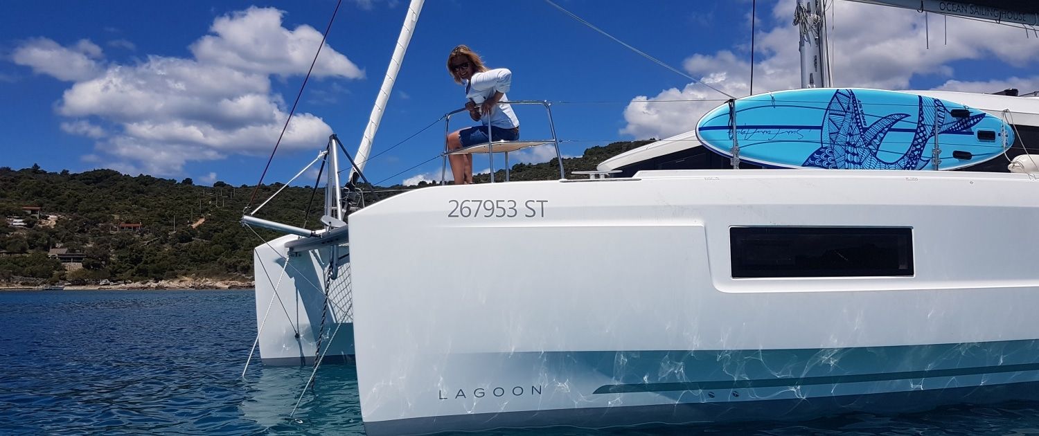 Lagoon 46 BLUE REGENERATION (FULL EQUIPPED, A/C, WATERMAKER, WHOLE WEEK BASE MOORING INCLUDED) Außenansicht