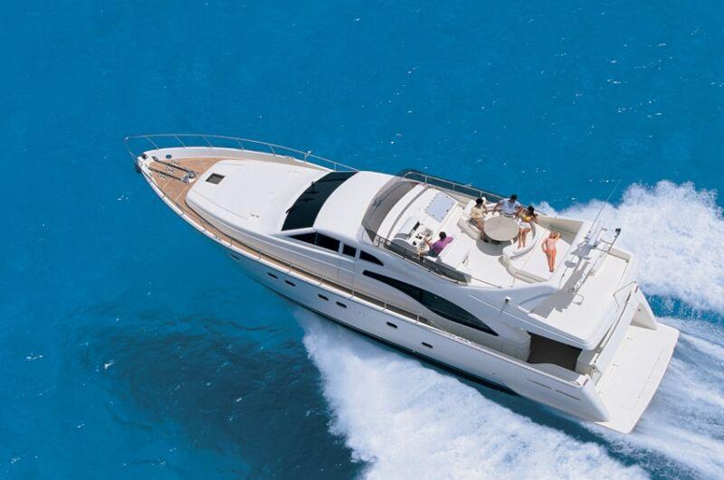 Ferretti 680 Innenansicht