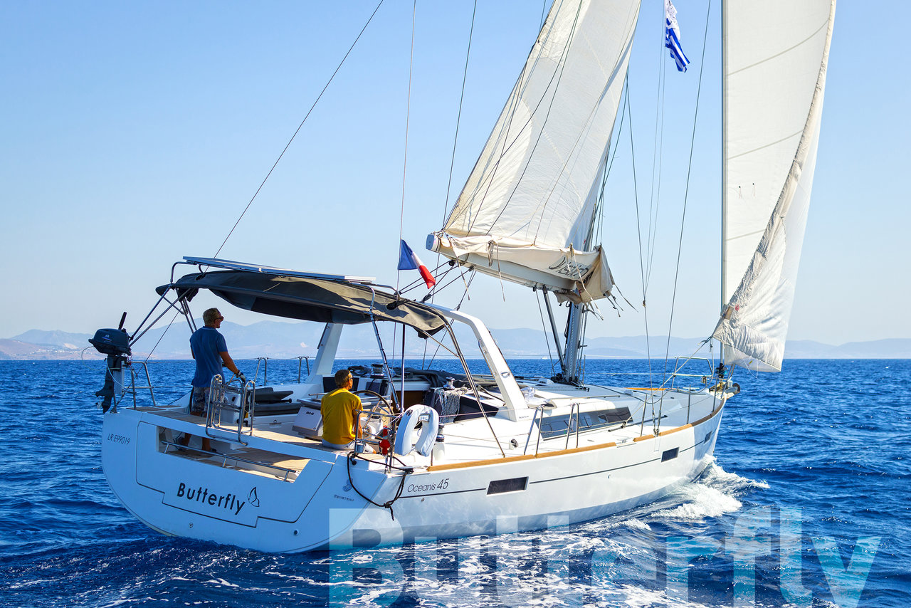 Oceanis 45 Innenansicht