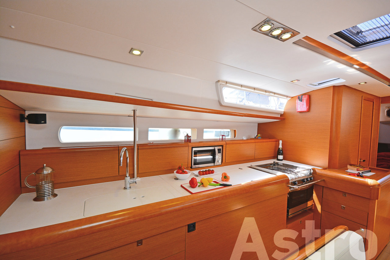 Sun Odyssey 509 Innenansicht