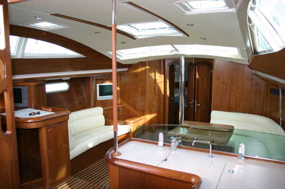 Sun Odyssey 49 DS Innenansicht