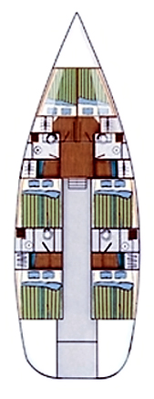 Atoll 6 Innenansicht