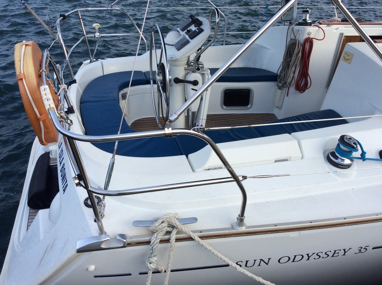 Sun Odyssey 35 Innenansicht