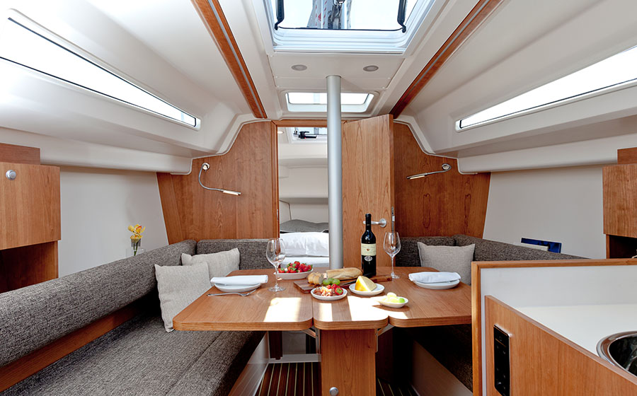 Hanse 315 Innenansicht