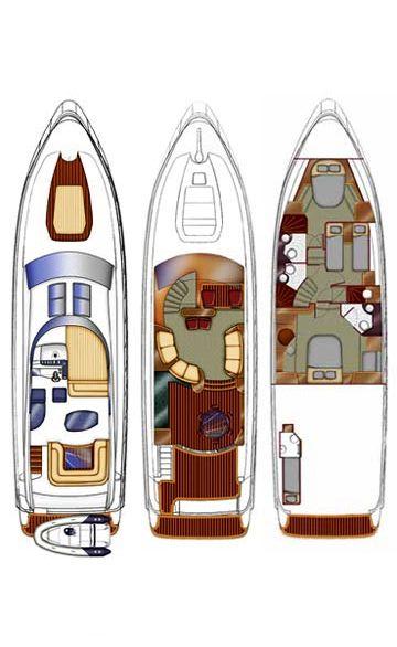 Sealine T60 AURA Innenansicht