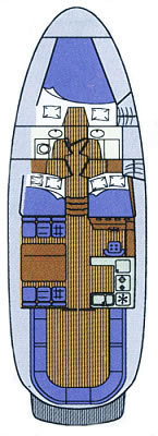 Adria Vektor 1002 Innenansicht