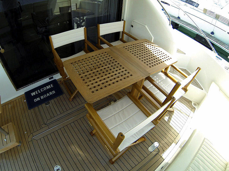 Fairline Phantom 50 Innenansicht