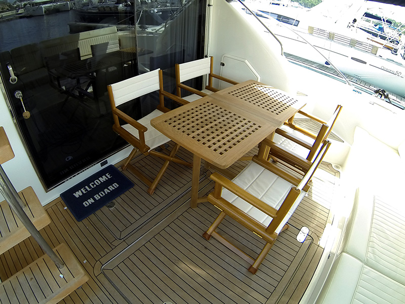 Fairline Phantom 50 Innenansicht